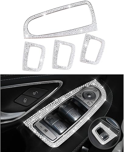 1797- Decoración para interiores de Mercedes Benz, de cristal transparente clase C