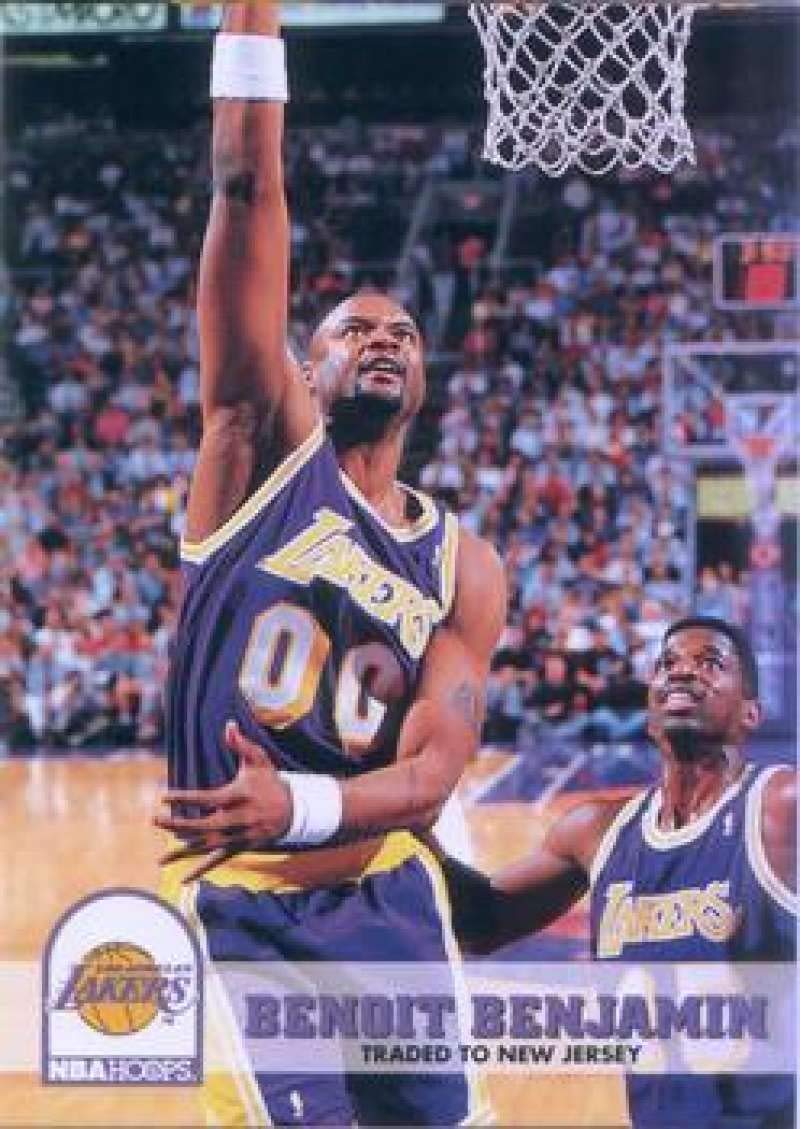 Amazon.com: 1993-94 NBA Hoops Series 1#103 Benoit Benjamin Los