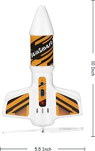 Miniatura 8 de SainSmart Jr. Lanzacohetes para niños – Lanzamiento de cohetes de aire motorizado de hasta 200 pies, aterriza de forma segura con paracaídas,