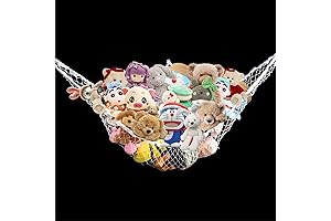 Jumbo White Pet Net Organizer for Kids and Pets