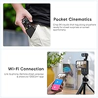 Vista 4 de ORDRO M5 5K Video Camera, 3-Axis Gimbal Stabilization Vlogging Camera, 3.5" Flip Touchscreen Face Tracking Camcorder, 120° Wide-Angle IR Night