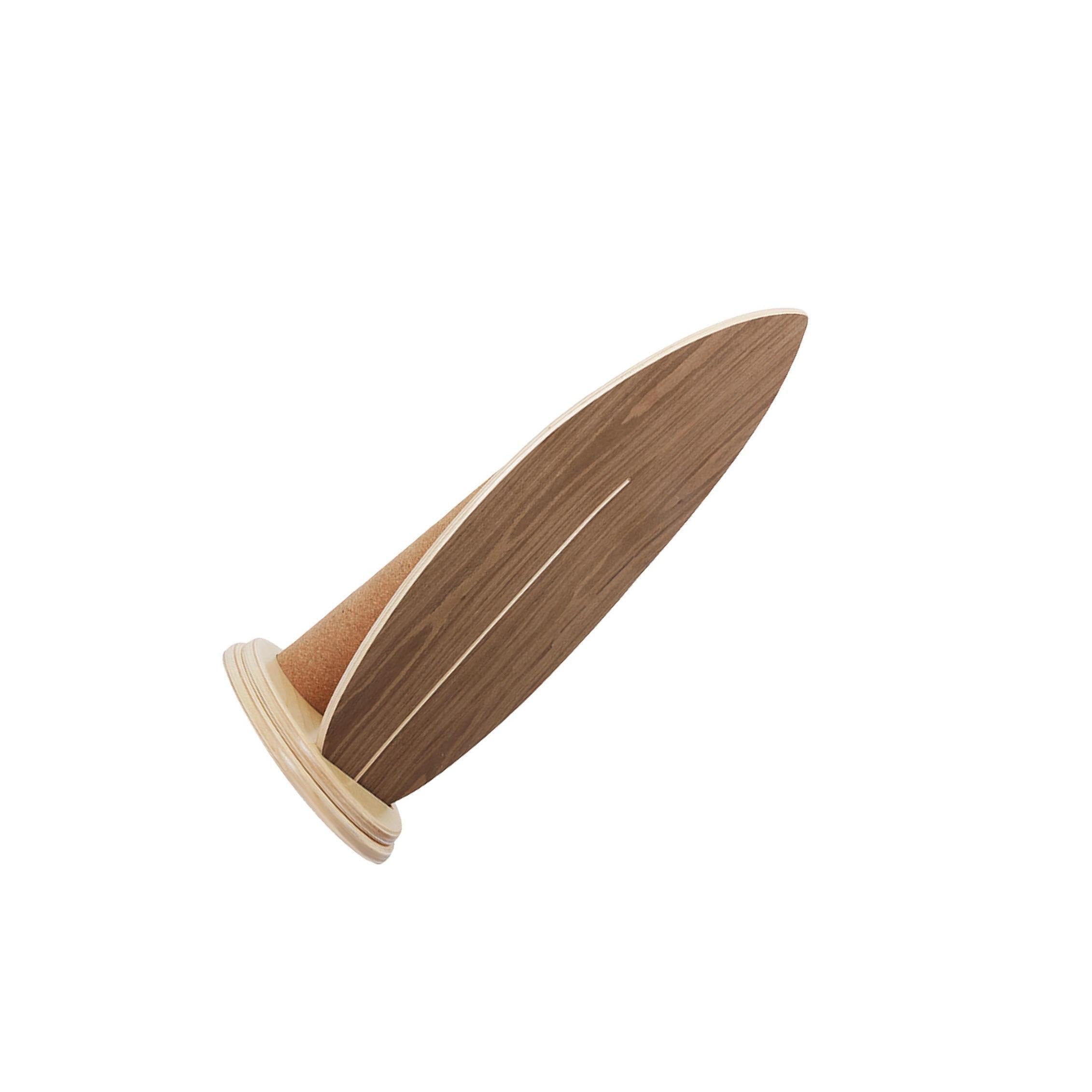 Tabla de equilibrio para adultos y niños, tabla de equilibrio de Para madera para entrenamiento de surf y patineta, mayor estabilidad y agilidad, de de Para madera para