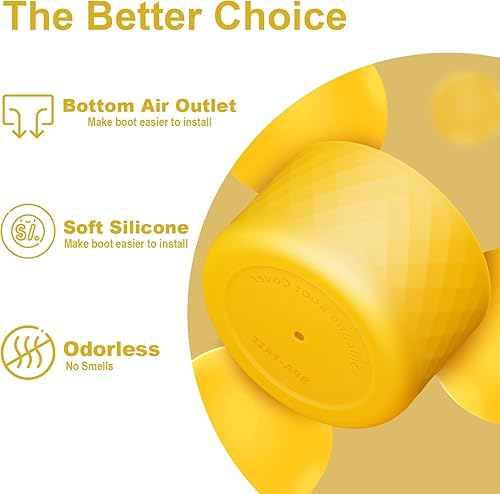 Vista 39 de 2PCS Silicone Water Bottle Boot for Owala 24oz 32oz 40oz, Anti-Slip Protective Sleeve Bottom Bumper Protector for FreeSip, Twist, and Flip Stainless