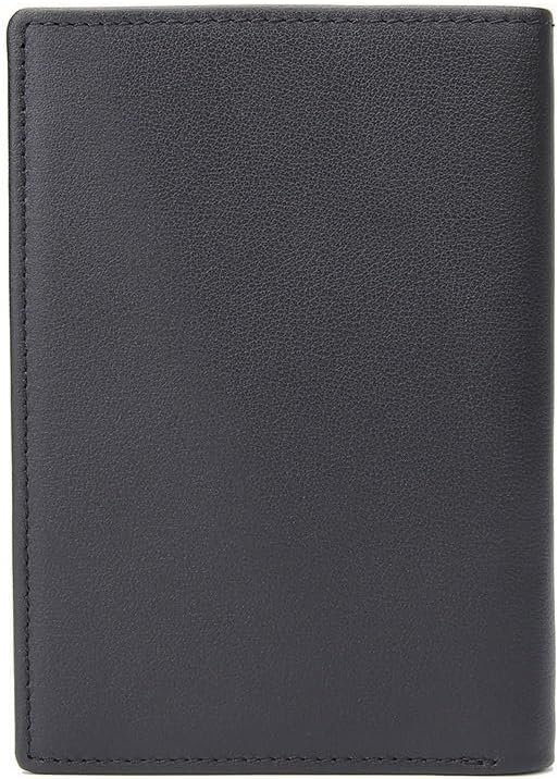 Leather Men Wallet With Passport Cover Large Wallet For Men Male Document Orginization Passport Holder