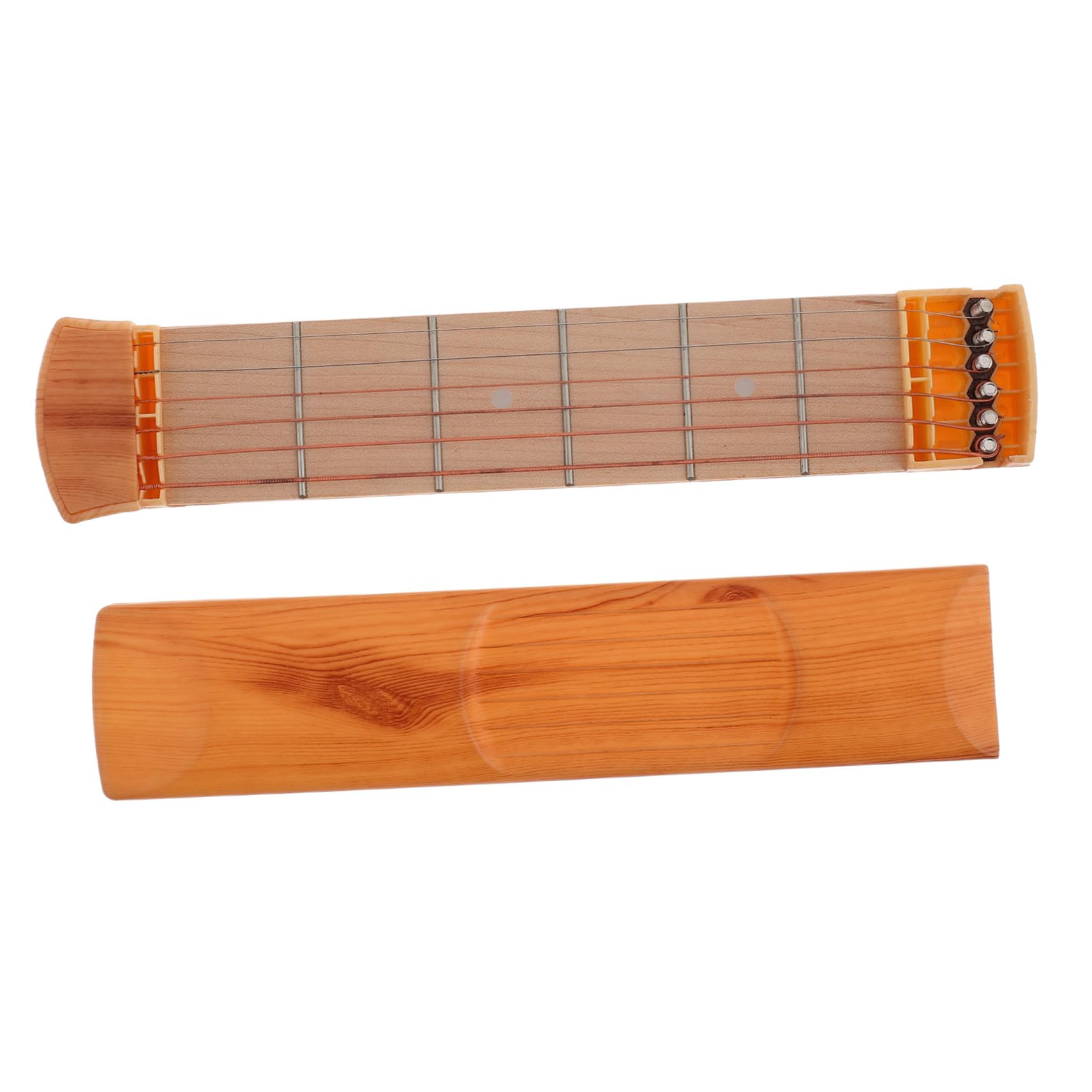 Guitare de Poche 6 Frettes en Bois pour Débutants, Entraînement - Les Beatles, Paul McCartney, John Lennon, RIngo Starr, George Harrison Guitare de Poche 6 Frettes en Bois pour Débutants, Entraînement