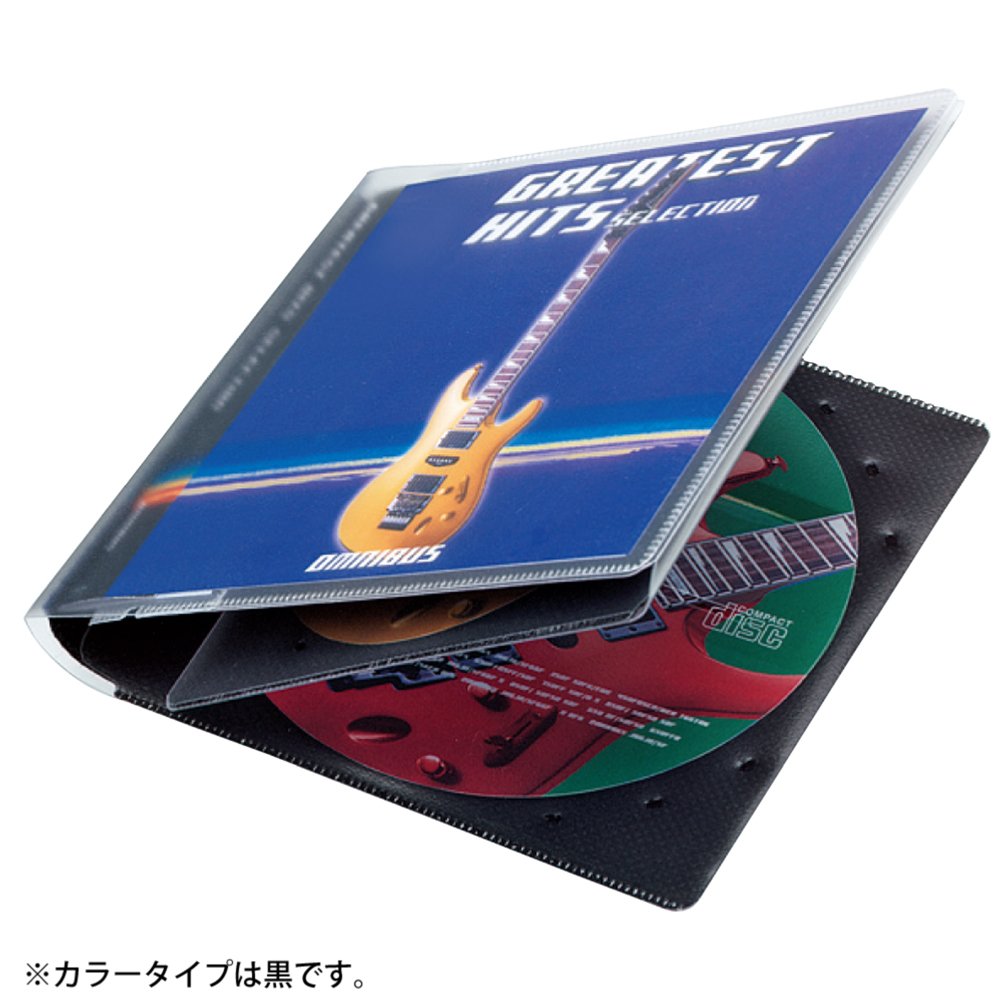 Amazon.co.jp: コクヨ CD/DVDケース メディアパス 2枚収容 10枚 白 EDC