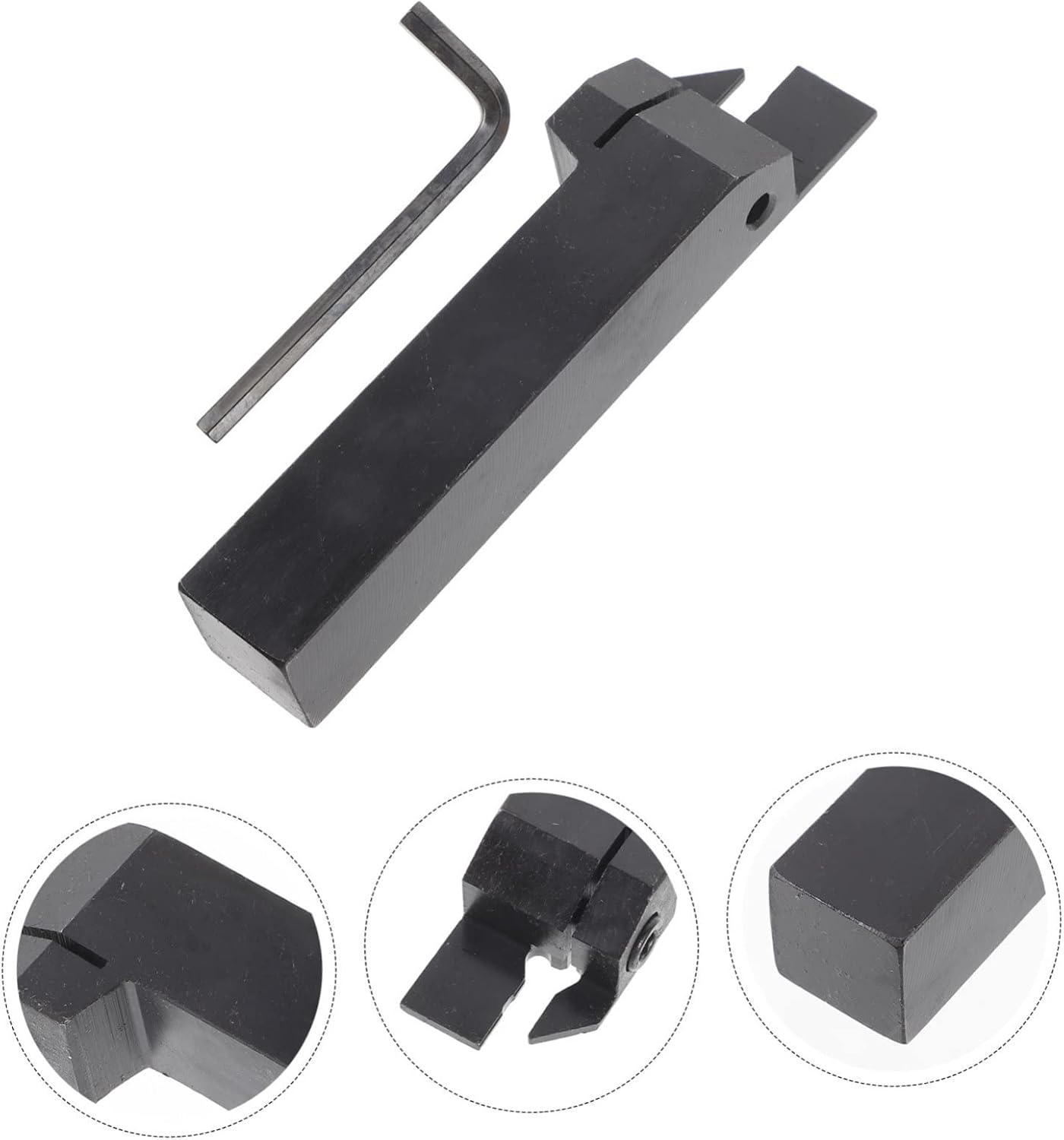 Boring Bar Lathe Tool Holder for CNC Machining Precision Cutting Tool Positive Angle for Turning Parting and External Grooving