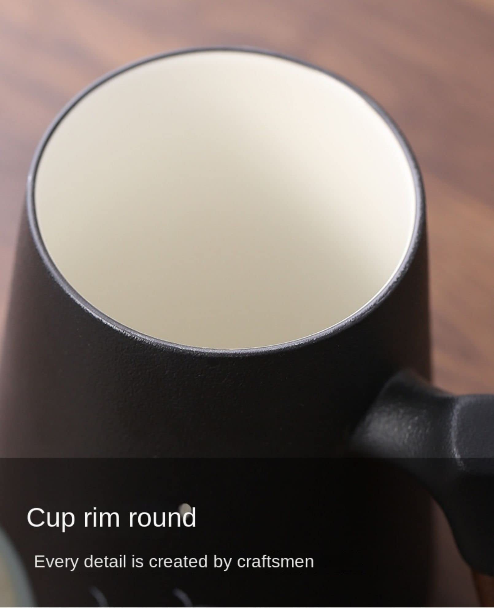 Tazze Tazza in Ceramica da 450 ml con Coperchio e infusore per tè, Tazza da tè con Coperchio per separare Le Foglie di tè, Perfetta per preparare Il tè (Bianco)