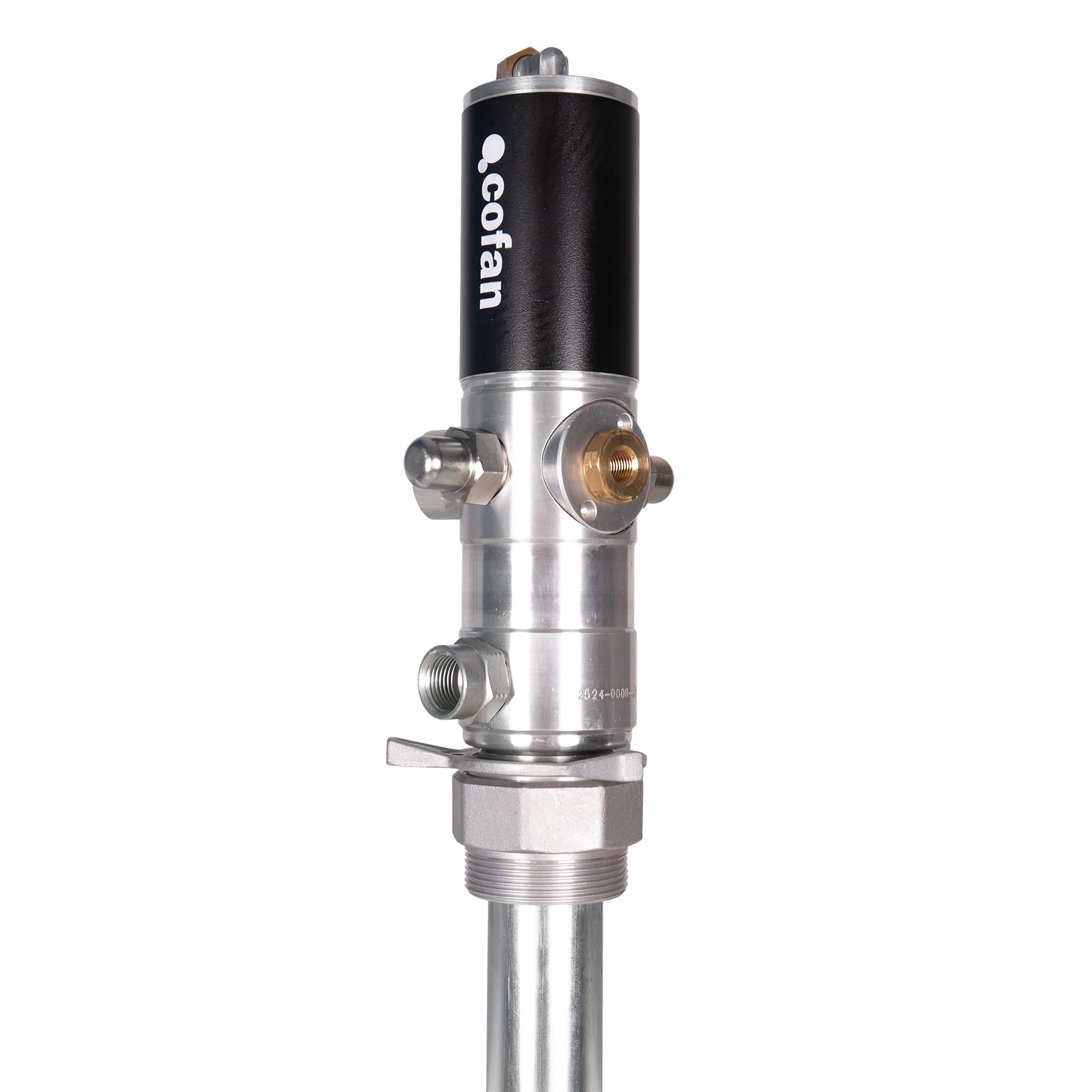 Cofan Bomba neumática lubricante | Adecuada para bidones de 205 litros | Caudal de 14 LPM | Relación 3:1 | Uso Profesional o Industrial