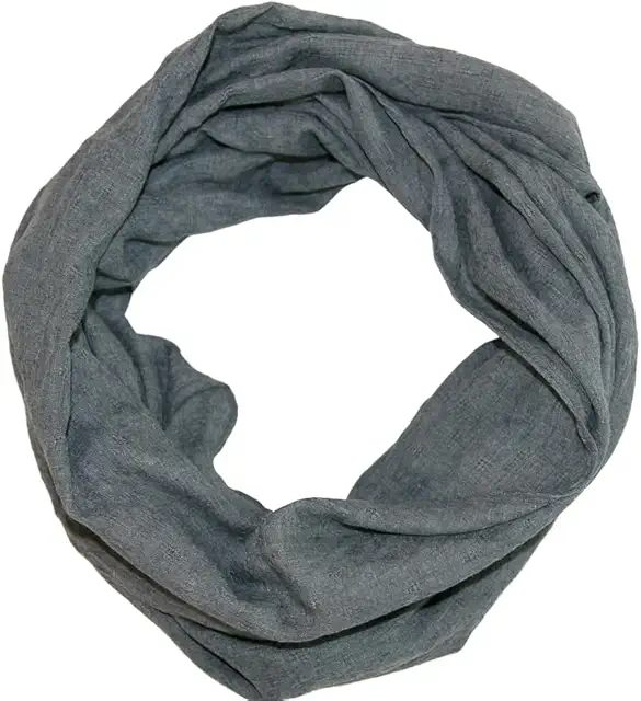 Beybey Damen Loopschal aus 100% Baumwolle – Leichter Rundschal in vielen Farben