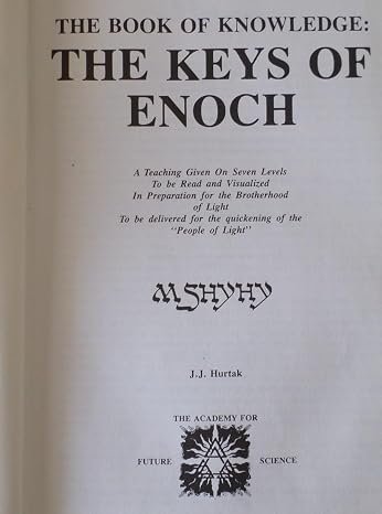 The Book of Knowledge: The Keys to Enoch