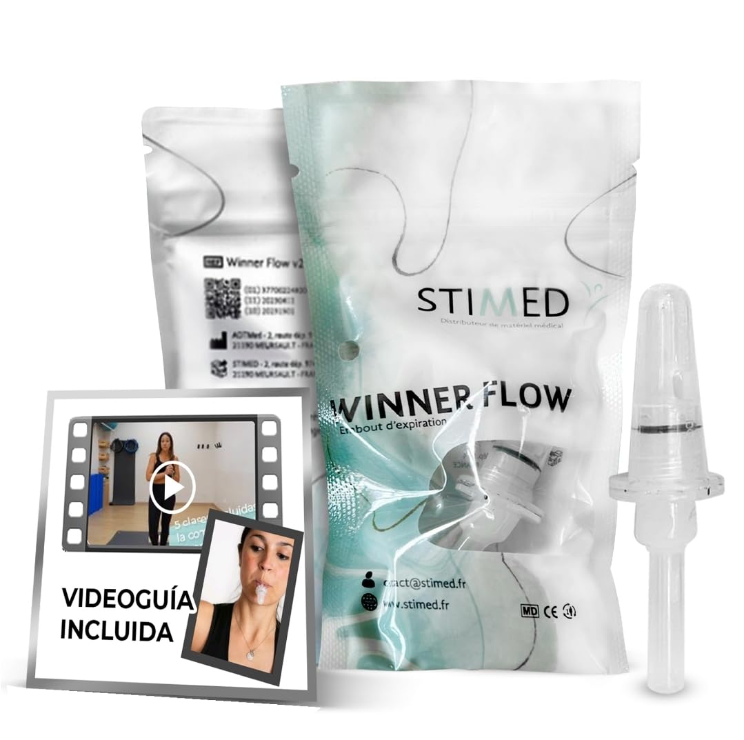 Winner Flow, Insuffla per il controllo della respirazione INCLUDE: Video esplicativo + Guida