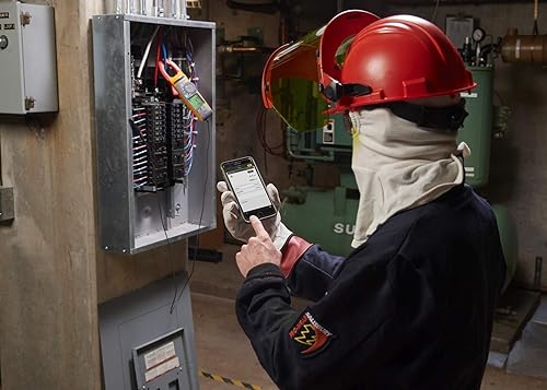 Miniatura 5 de Fluke 378FC TRMS Voltímetro con pinza, sin contacto, inalámbrica, corriente alterna, corriente continua, con indicador de calidad de potencia y con