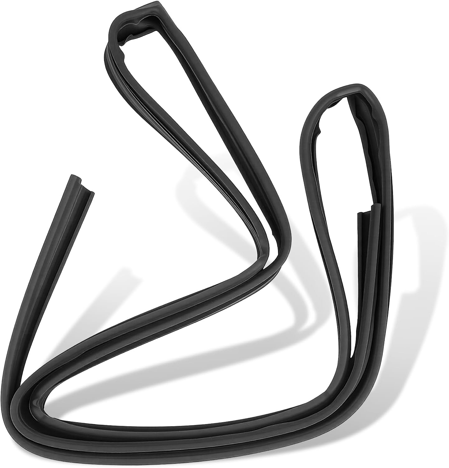 AUTOKAY 68151-02050 Door Window Run Channel Seal Rubber Strip Front LH Compatible with Toyota Corolla S LE CE XRS Sport Sedan 4-Door 1.8L 2002-2008 Driver Side