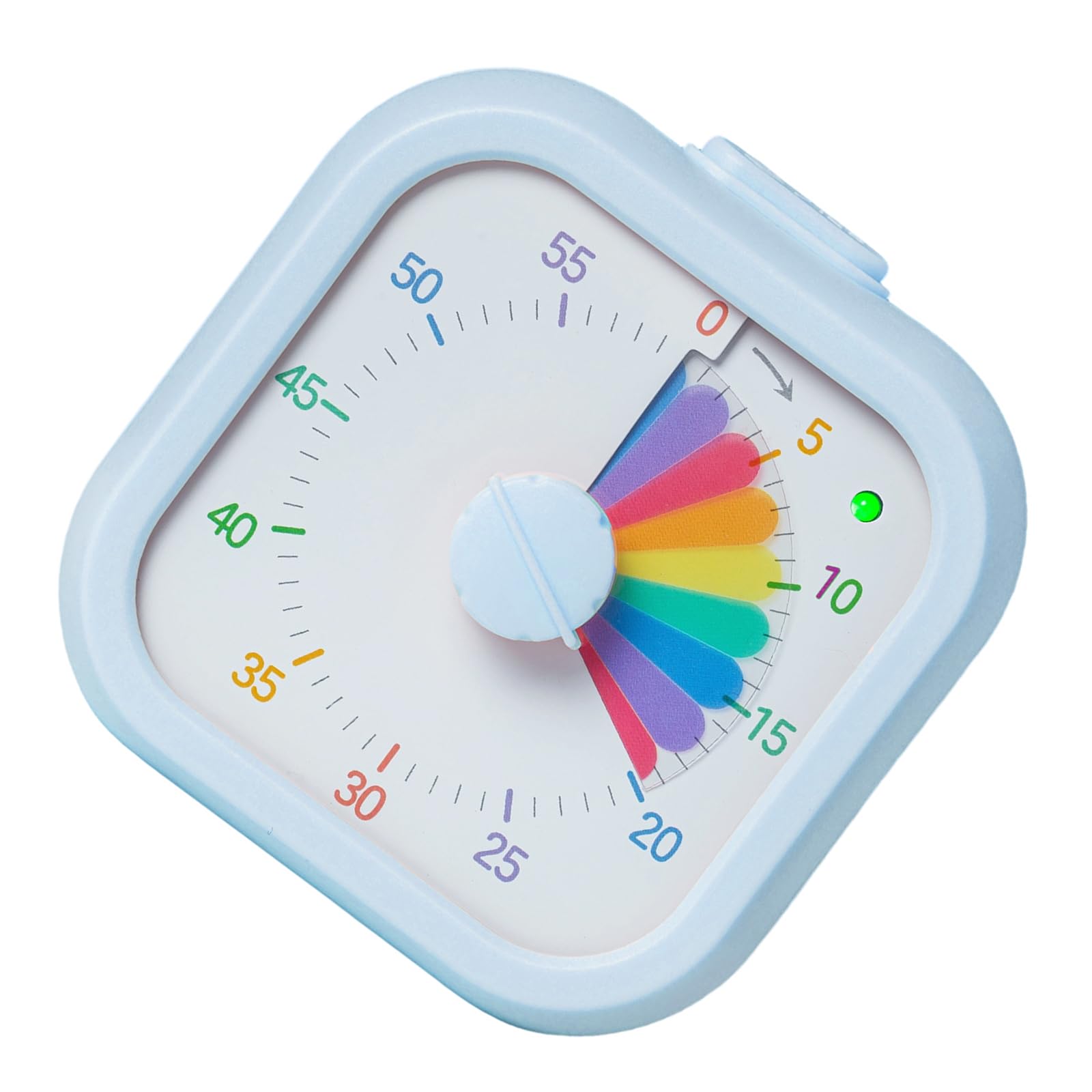 Portable Visible Learning Timer 60 Minutes Countdown Kitchen Accessories Digital Timer for Home and School Supplies Homework Clock for Student