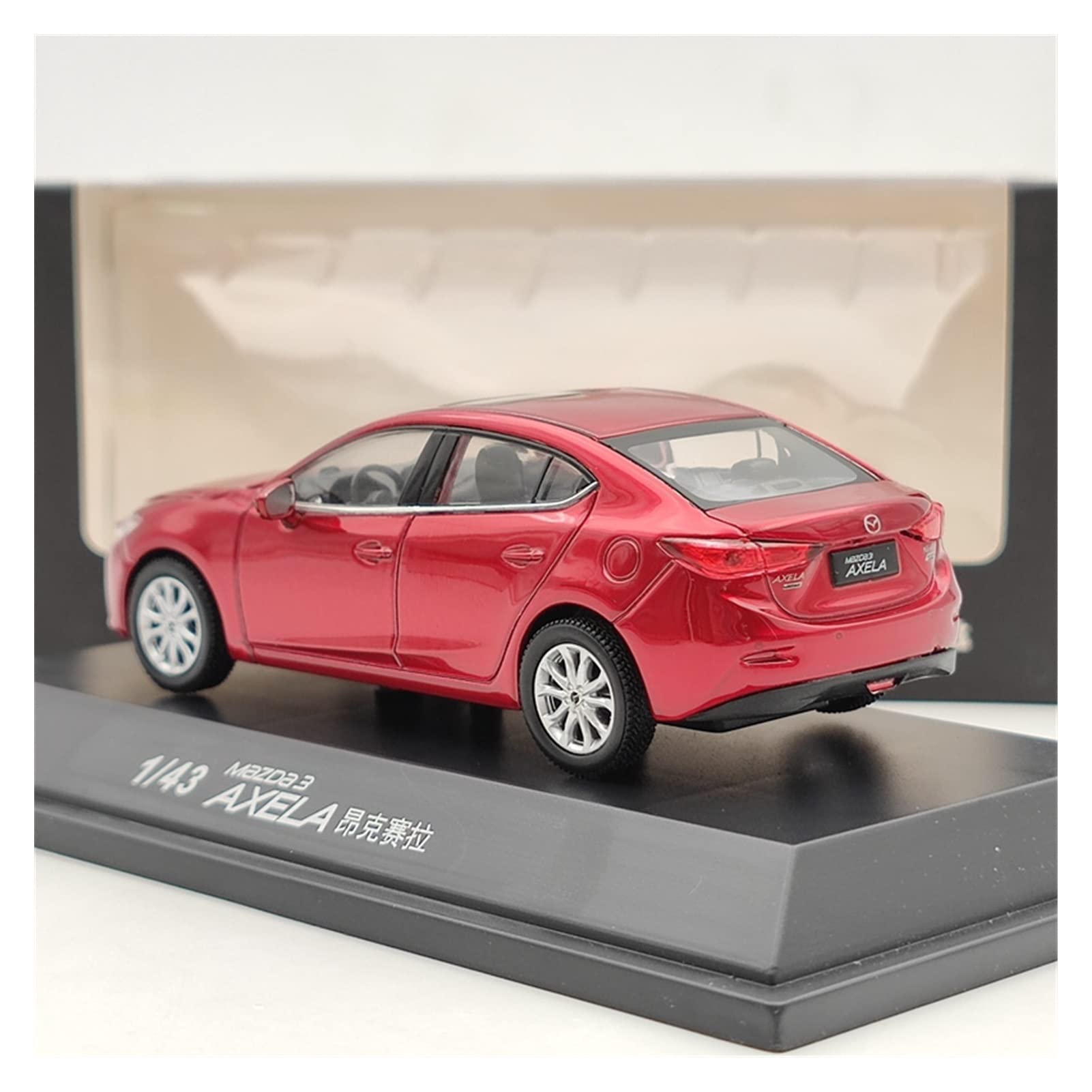 EMRGAZQD Scale Finished Model Car 1/43 For Mazda 3 AXELA Diecast