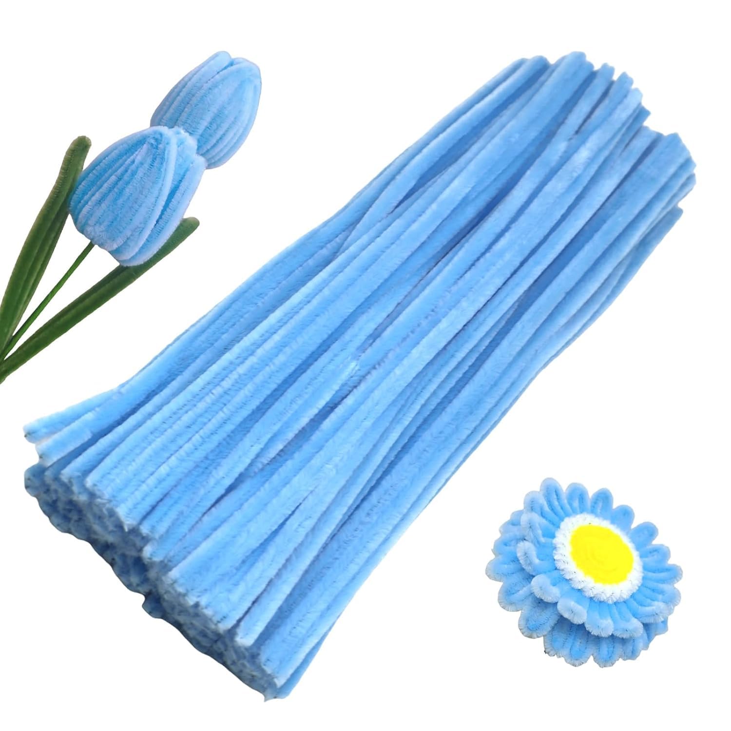 Pipe Cleaners Craft Set - 100 Pieces -12