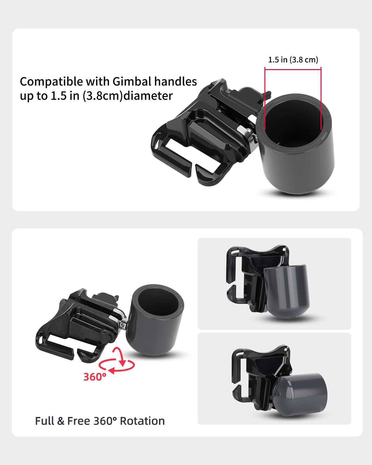 Ręczny gimbal stabilizator zestaw redukcji wagi z regulowanym paskiem na ramię pasem do łóżeczka gimbalowego wspornika drążka przedłużającego Uchwyt gimbal łatwiej i dłużej