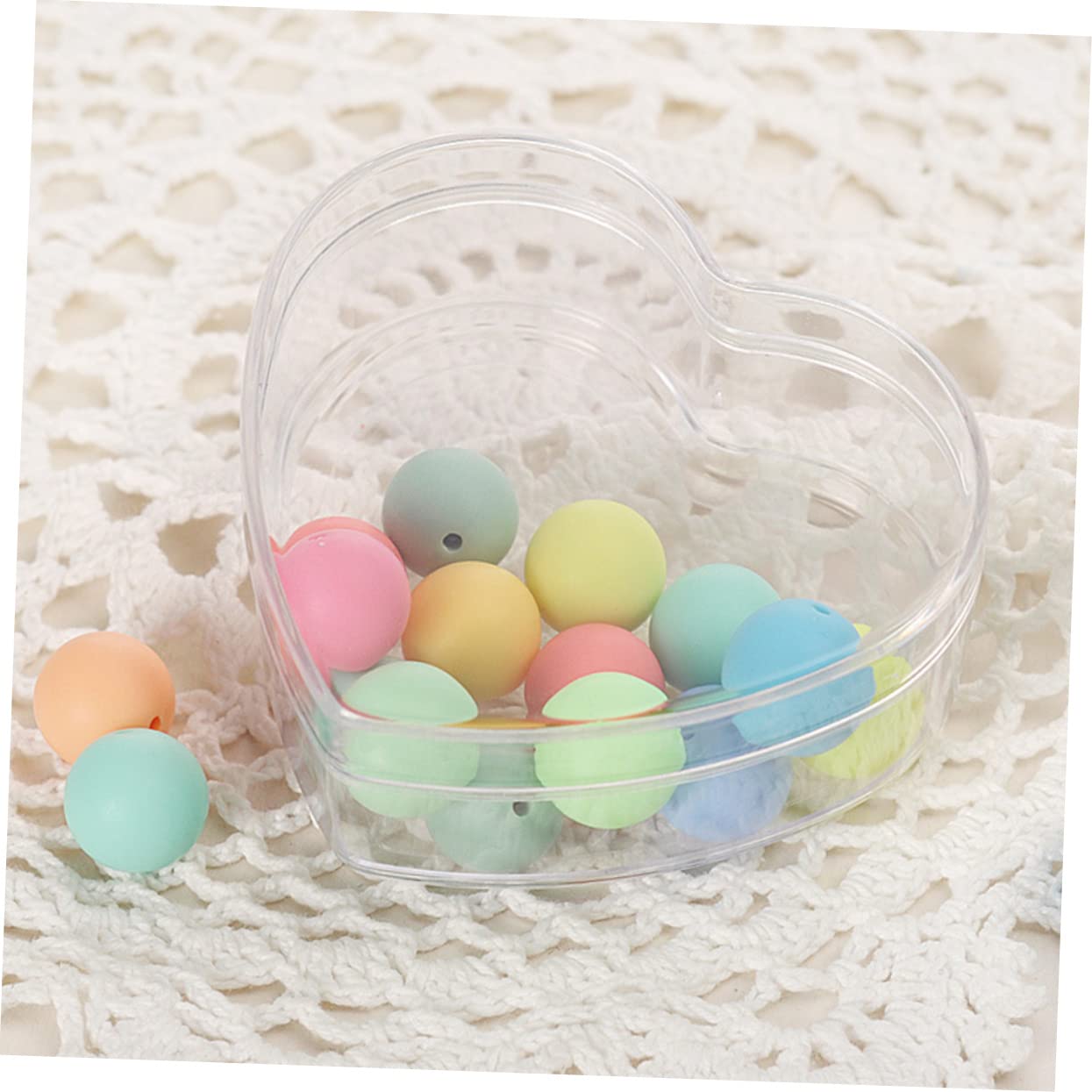 Tofficu 3 Set Scatole Di Cioccolatini Da Matrimonio Scatolino Portaconfetti Scatole Trasparenti X Bomboniere Porta Anelli A Cuore Di Caramelle Per Feste 5 Pezzi * 3