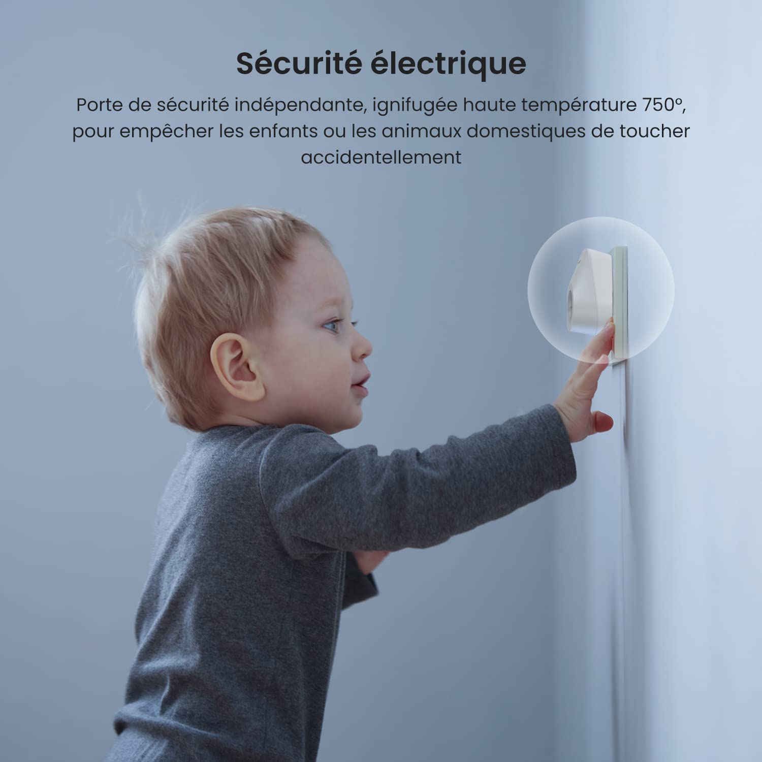 Tenda Beli SP9 Prise Connectée Intelligente, Prise Wifi Connectée Compatible avec Amazon Alexa Echo et Google Home, Contrôle à Distance, Conçue pour la Sécurité des Enfants(Pack de 4) Blanc