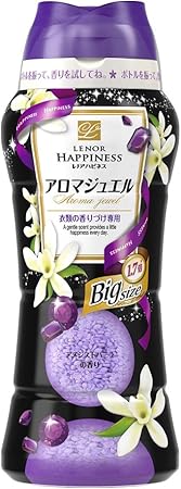 Amazon 大容量 レノア ハピネス 香り付け専用ビーズ アロマジュエル アメジストバニラ 638g レノア 液体柔軟剤 Amazon 大容量 レノア ハピネス 香り付け専用ビーズ アロマジュエル アメジストバニラ 638g レノア 液体柔軟剤
