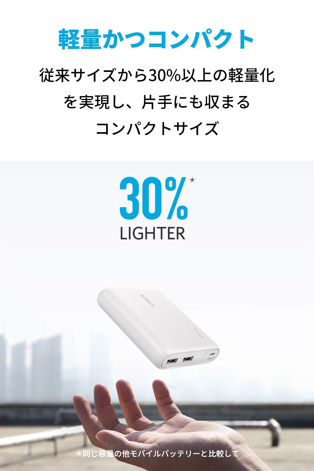 Amazon | Anker PowerCore 13000 (13000mAh 2ポート 大容量 モバイル