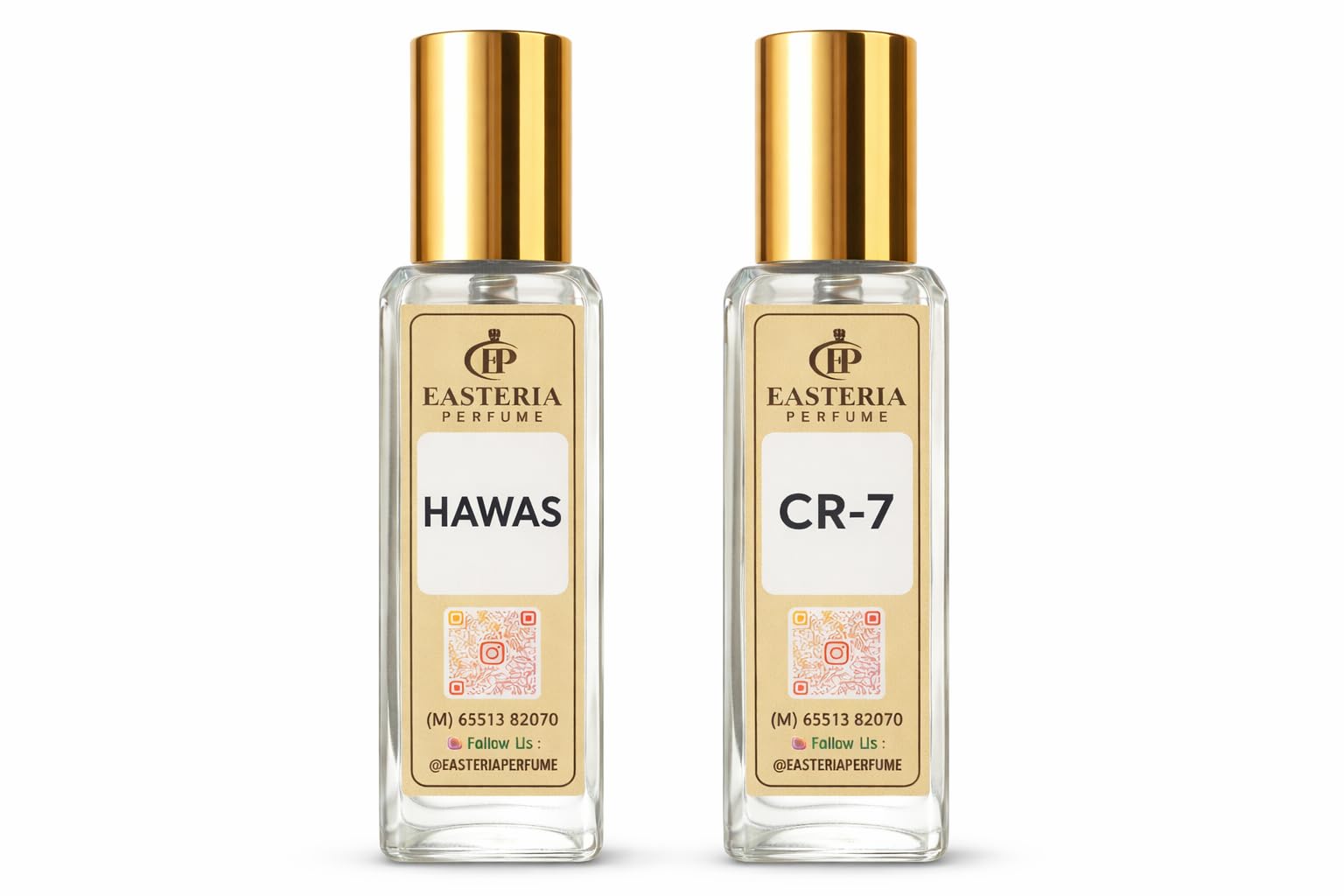 Hawas & CR7 Inspired Perfume Combo Pack for Men (20ml x 2) | Long Lasting Premium Fragrance | Fresh Aquatic & Sporty Scent | Daily Wear Luxury Perfume Gift Set-image-20