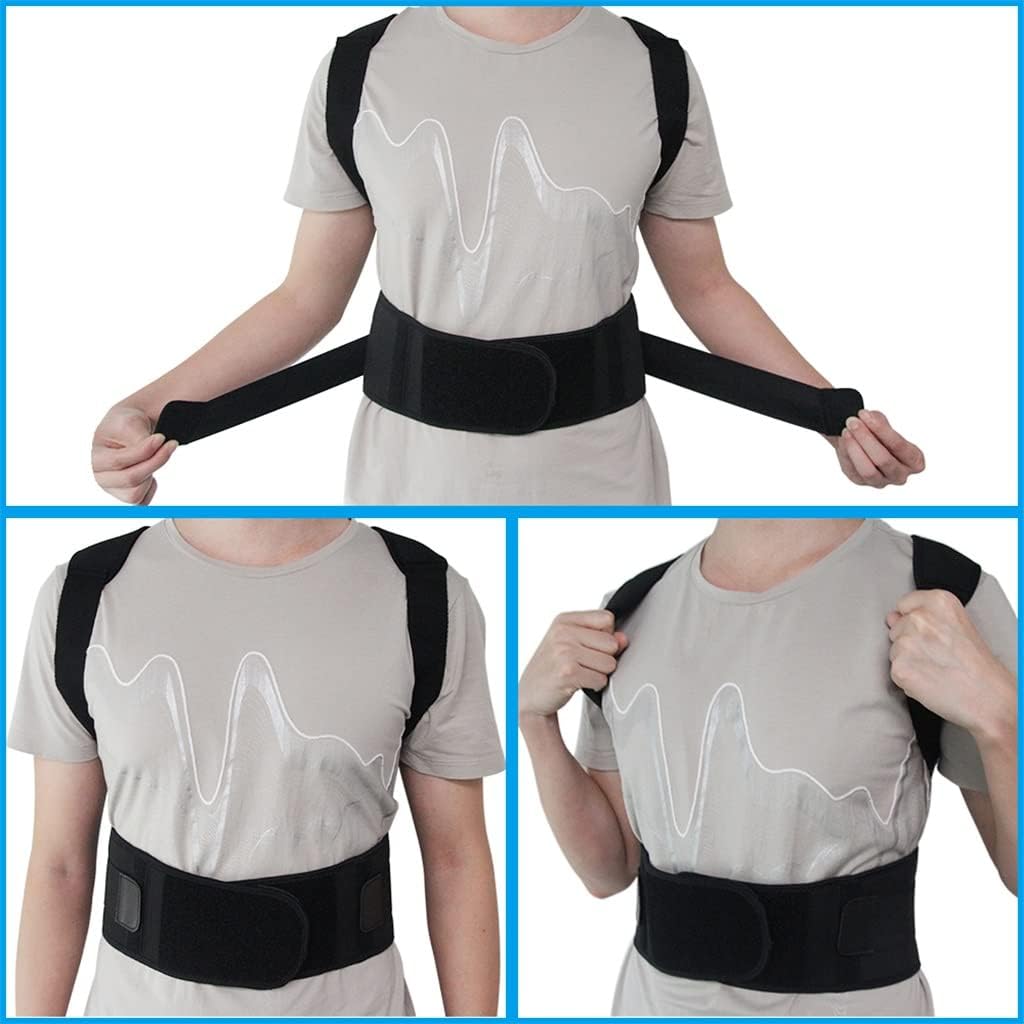 Posture Corrector Brace Supports Belt Shoulder Back Support Belt for Shoulder Posture(Onecolor,S code)