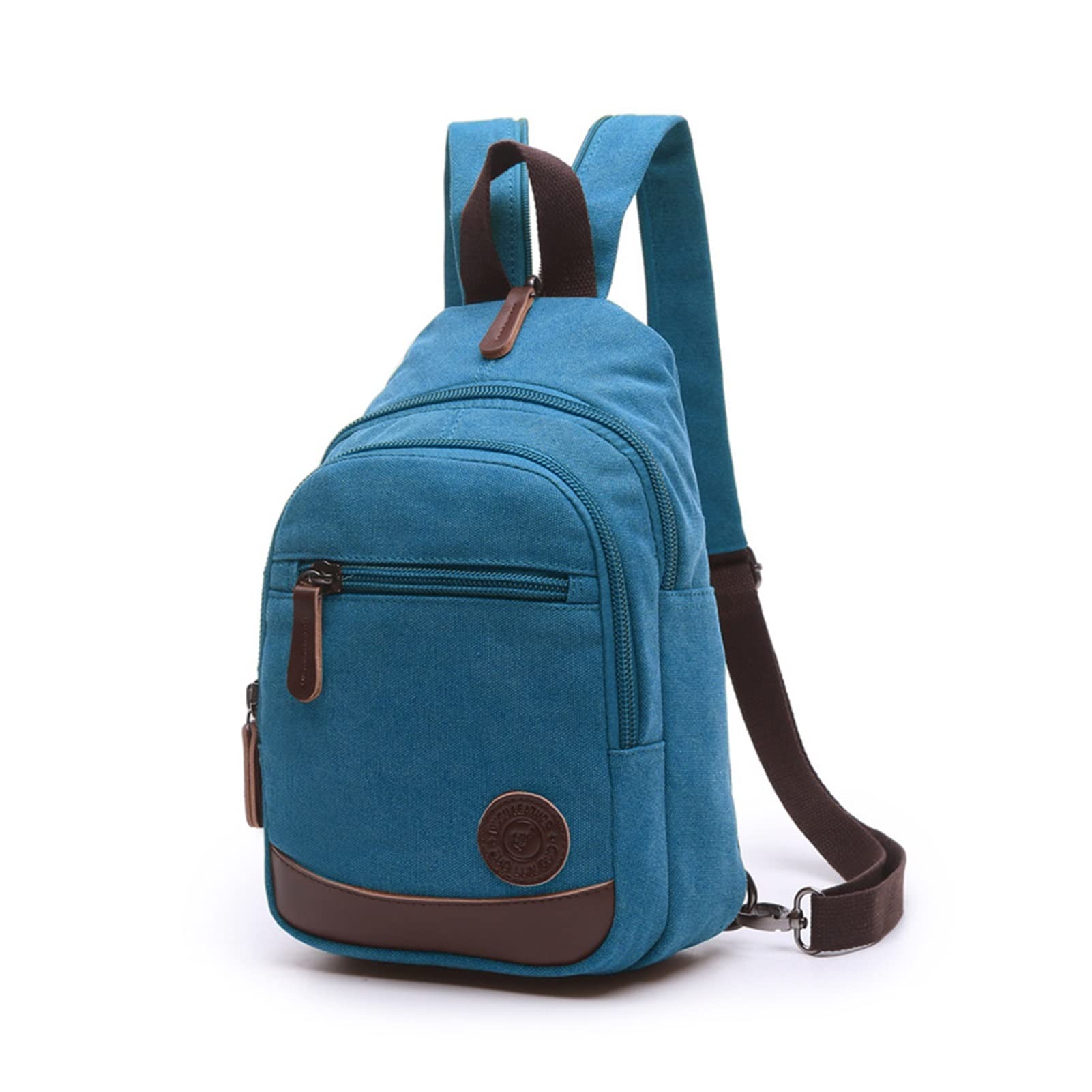 Reise-Laptop-Rucksack freundlicher haltbarer Computer-Rucksack, Rucksack-Leinwand-Reisetasche Straße Mode Trend wasserdichte College-Tasche for 17 "Laptops und Laptops