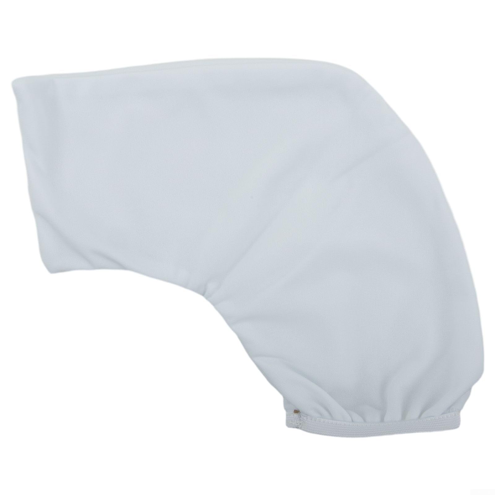 Filtro de nailon más denso, para aspiradora de piscina recargable AIPER Pilot H1, malla fina 180, captura pequeños escombros, lavable, reutilizable, repuesto de nailon blanco de 0.5 galones
