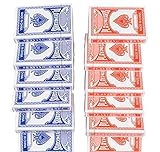 Rhode Island Novelty 2.25 Inch x 3.5 Inch Playing Cards, 24 Packs