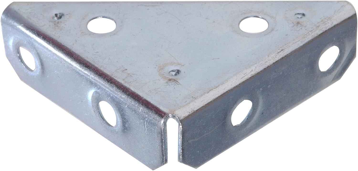 The Group 851144 3 Inch Heavy Corner BrMLK Zinc Plated Hardware