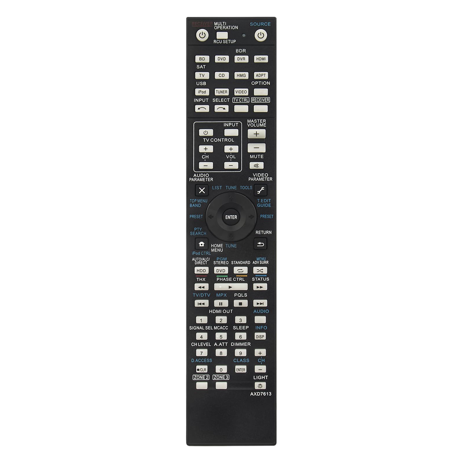 Télécommande AXD7613 pour remplacer votre commande Pioneer en panne