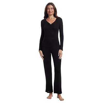 Honeydew Intimates Dreamland Long Henley Set Women