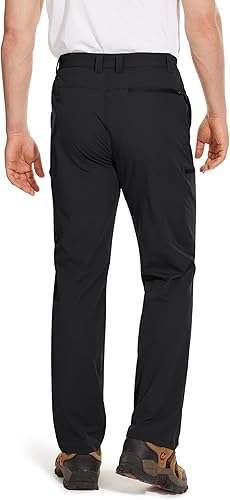Miniatura 2 de TACVASEN Pantalones cargo de senderismo para hombre con 6 bolsillos, ligeros, resistentes al agua, de secado rápido, pantalones de trabajo tácticos