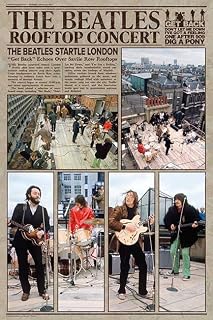 Apple One 1000-923 The Beatles Rooftop Concert 1000片 拼图 日本制造 75×50厘米 披头士 顶音乐会