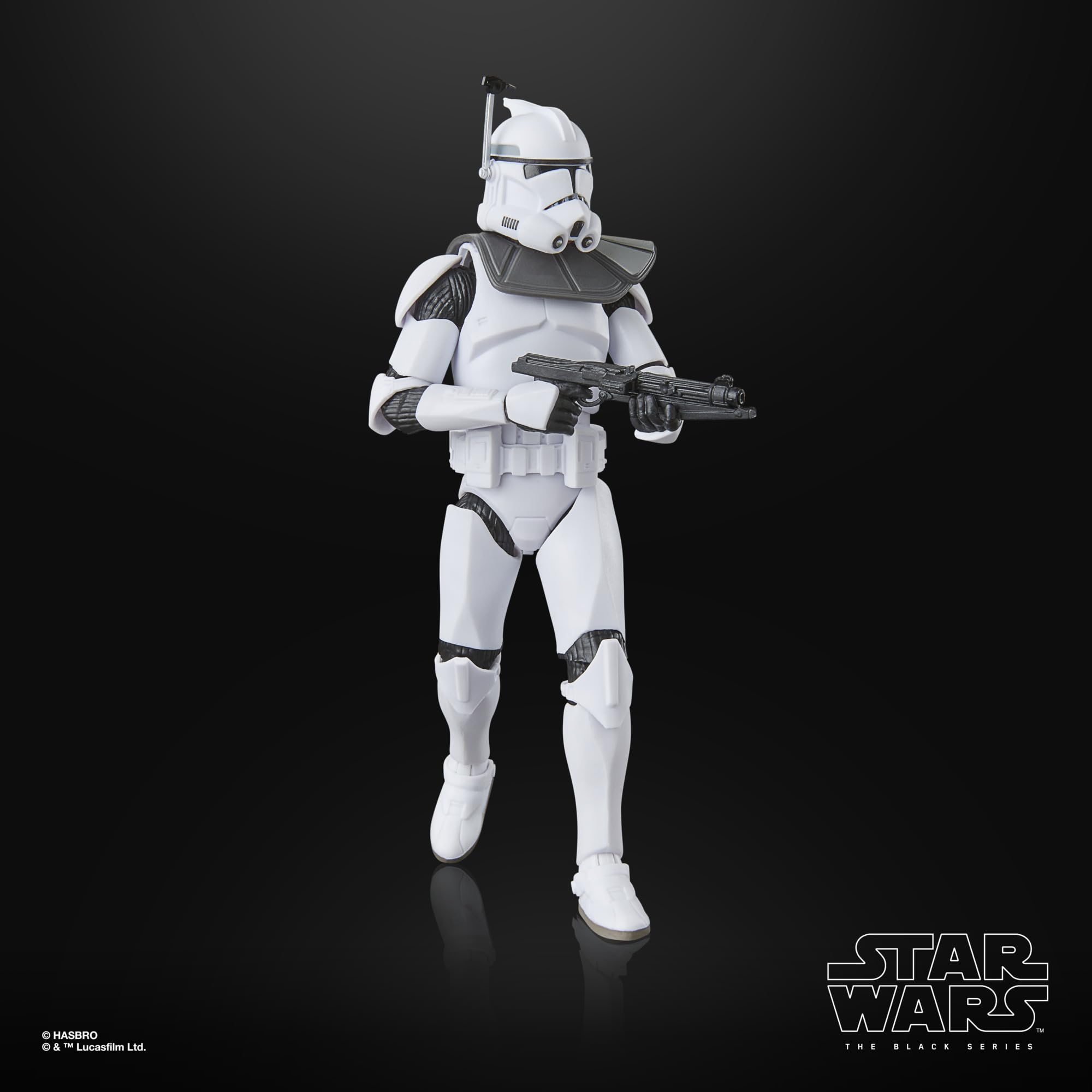 Star Wars The Black Series, Set Clone Trooper, Guerra de los Clones, Figura de acción Premium Coleccionable de 15 cm