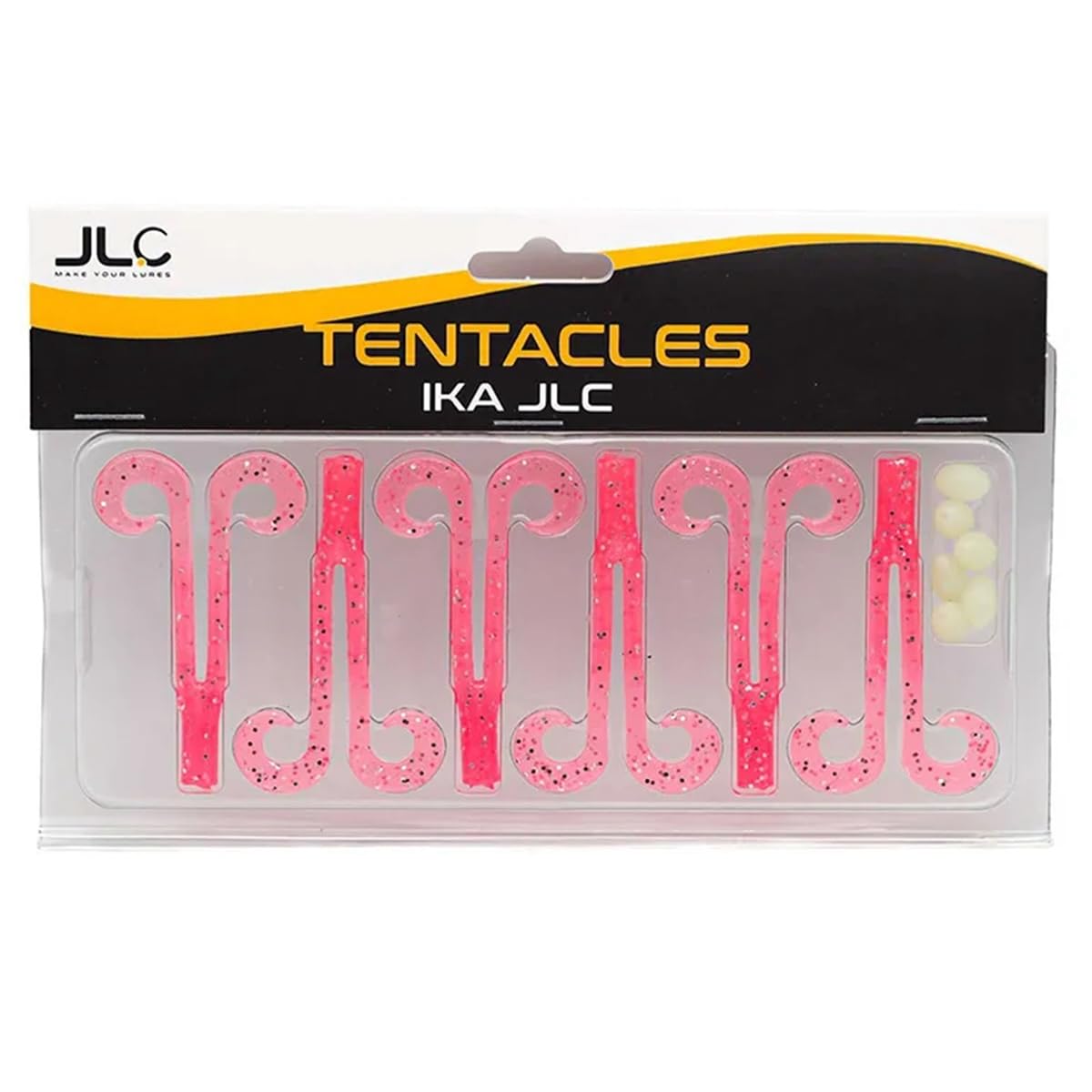 JLC Ika Silkon Kalamar İlave Etek 6 Adet/Paket Red Shiny