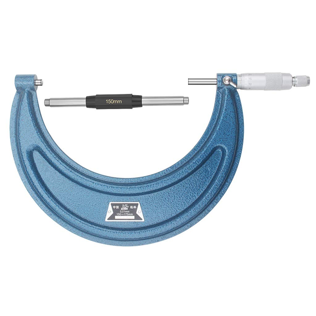 RJJ Micrómetro 150-175mm / 0.01mm micrómetro micrómetro 0.01mm micrómetro micrómetro Espiral