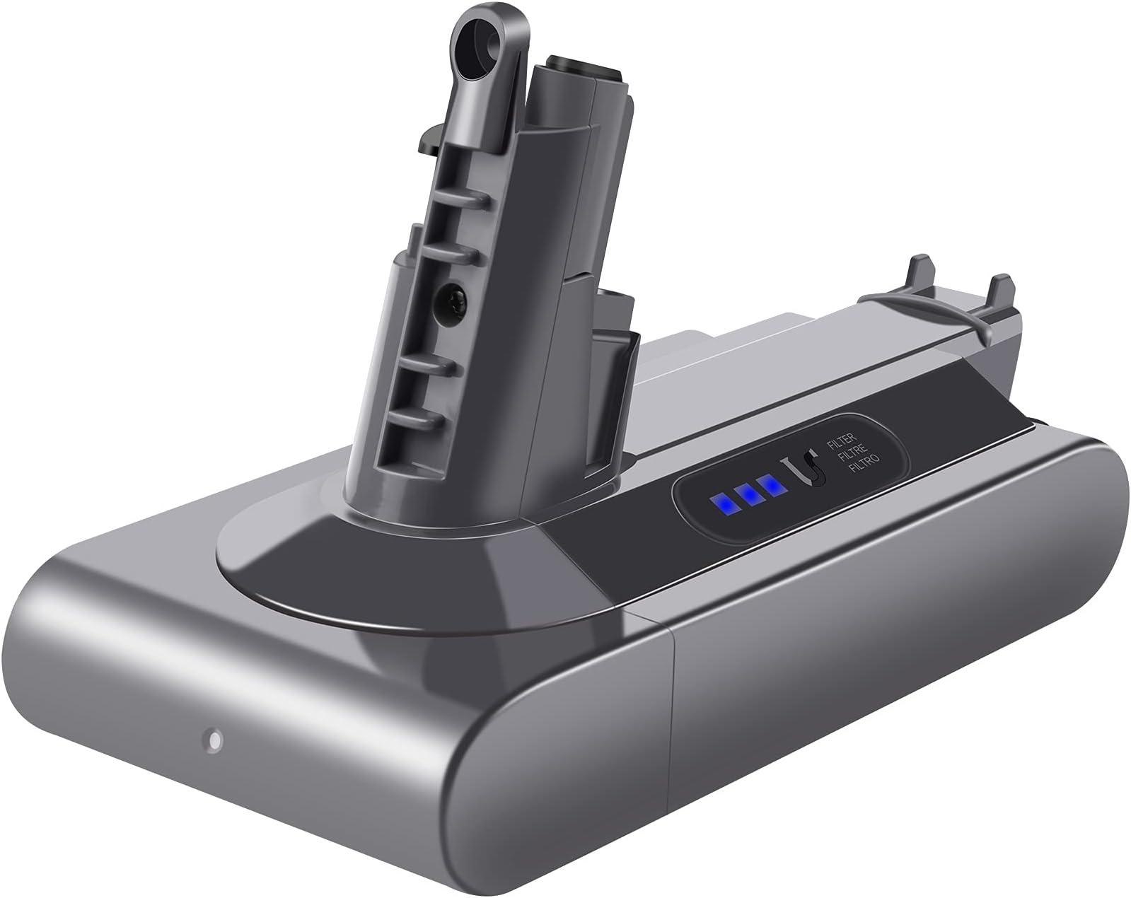 V10 Replacement Battery 6000mAh 25.2V Compatible with Dyson V10 SV12, V10 Animal V10 Absolute V10 Motorhead V10 Fluffy V10 Total Clean Cordless Stick Vacuum Cleaner 25.2V Dyson V10 Battery