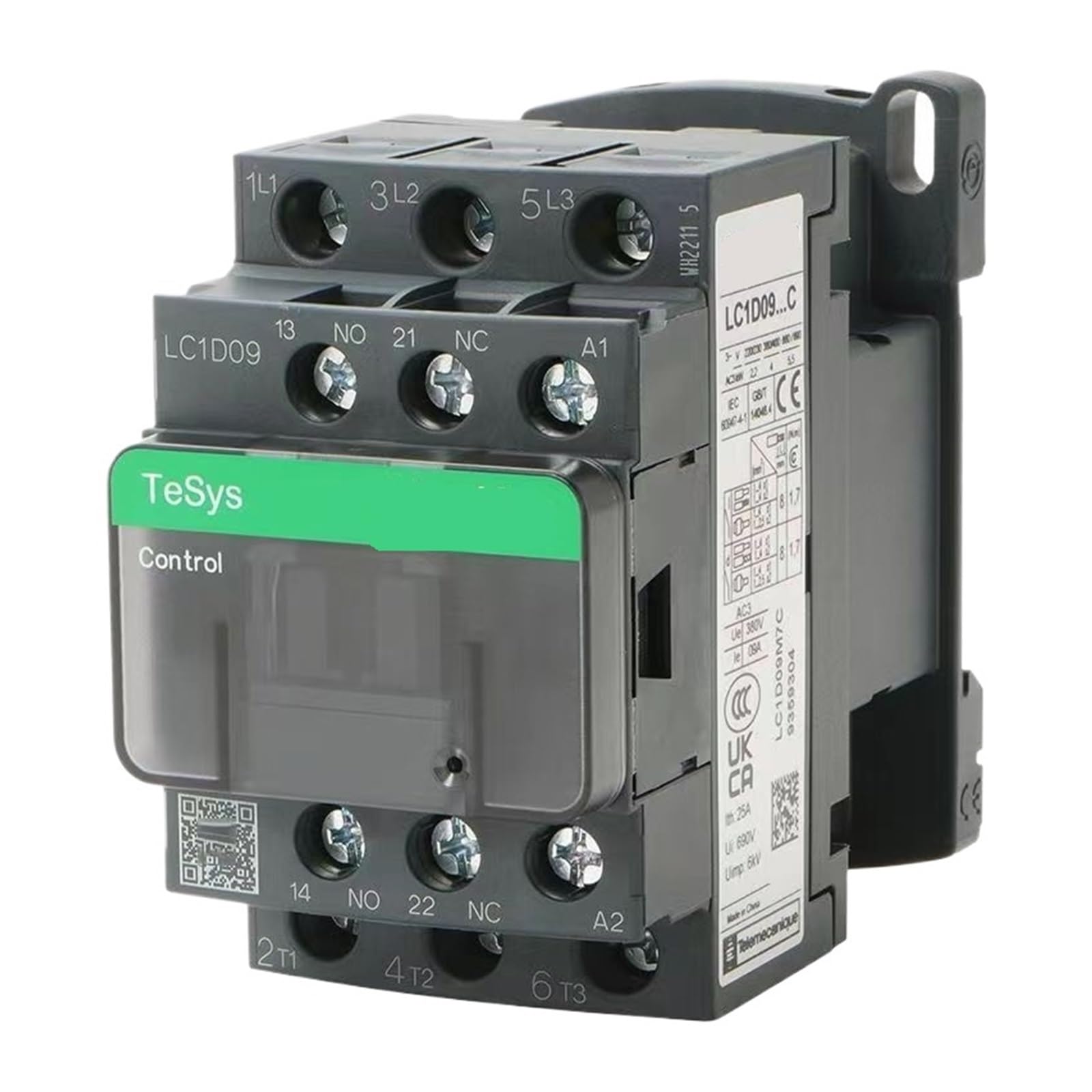 Contacteur tripolaire CA 3P LC1D32 220V relais de commande