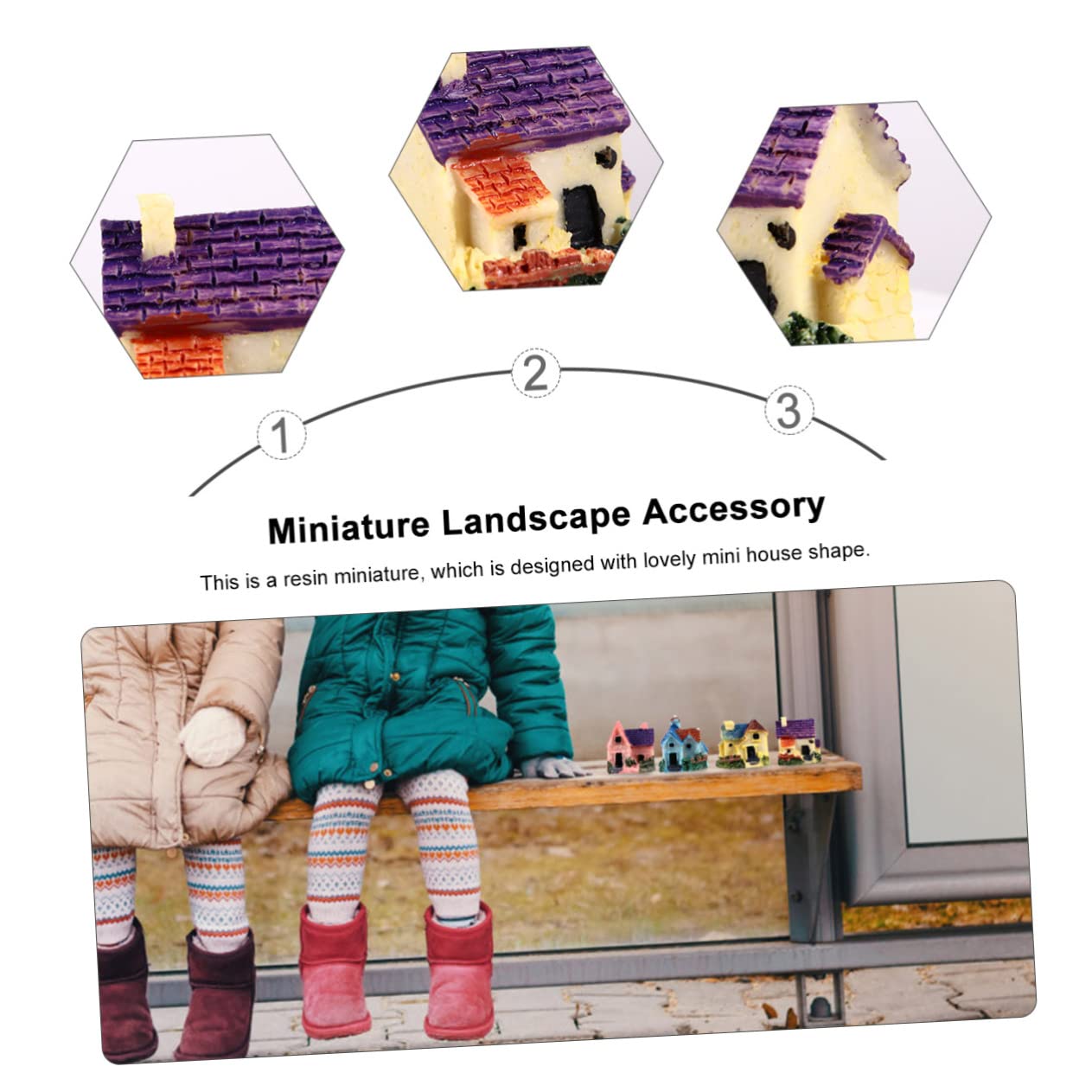 Mini Wood Suitcase Bedroom Home Micro Landscape Accessories Toys Life