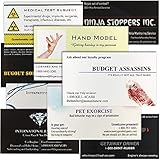 Funny Fake Business Cards - Gag Gift for Men, Women, Friend, Coworker (Variety Pack)