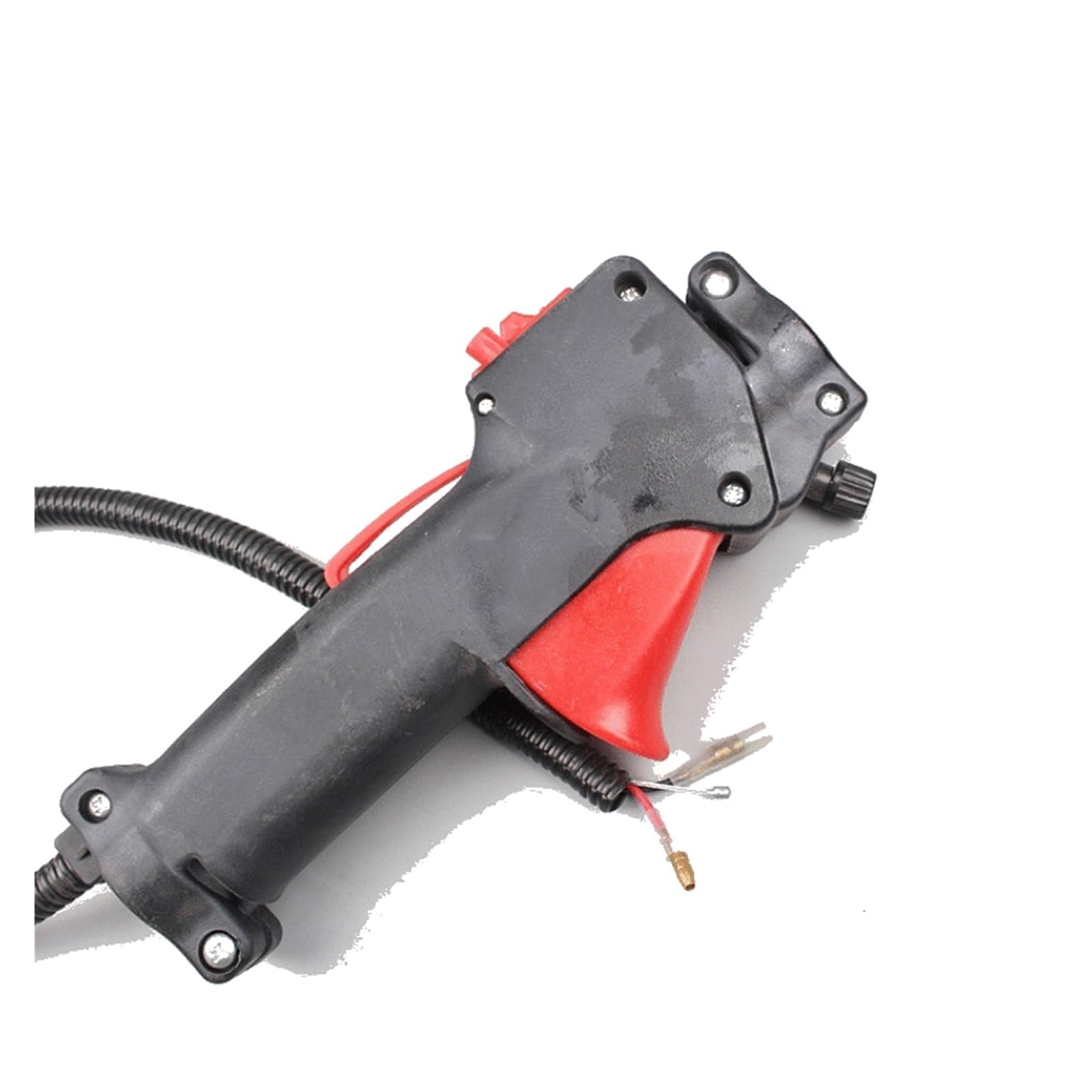 Maniglia del cavo dell'acceleratore Trigger On Off Kill Switch, 48F 1E48F 63cc Trivella di terra Trapano Decespugliatore Decespugliatore Attrezzi da giardino Tosaerba Interruttore dell'acceler