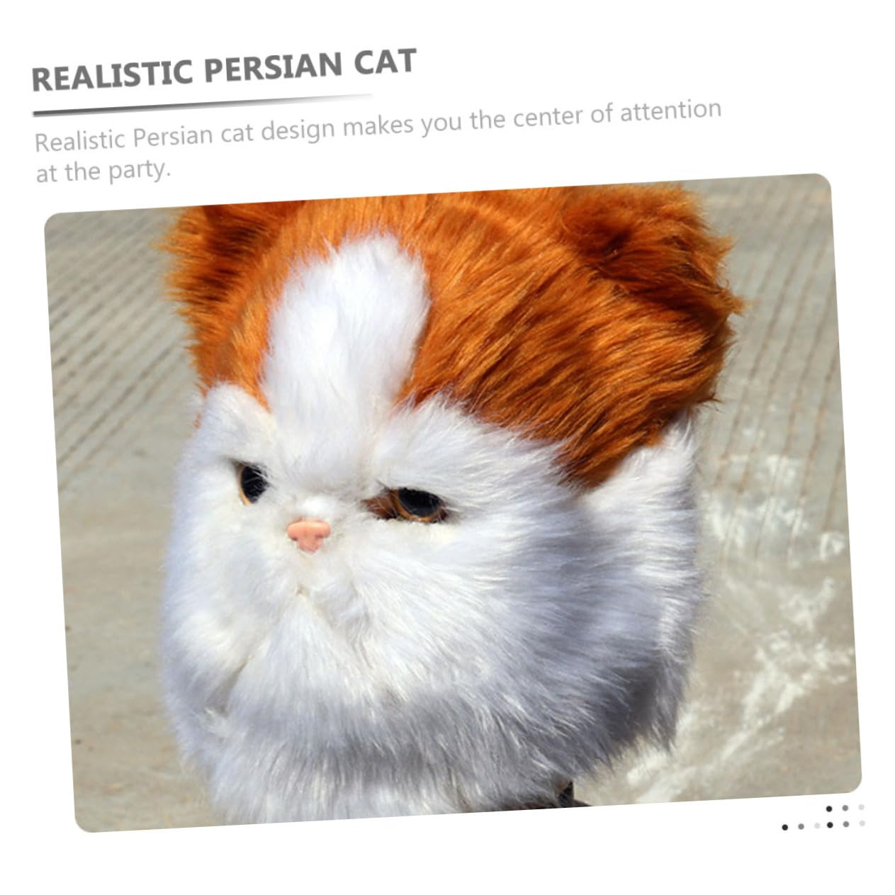BESPORTBLE Maschera Gatto Mezza Faccia in Lattice e Tessuto Felpato Decorativa Per Cosplay e Feste in Maschera Adatta Adulti e Ragazzo