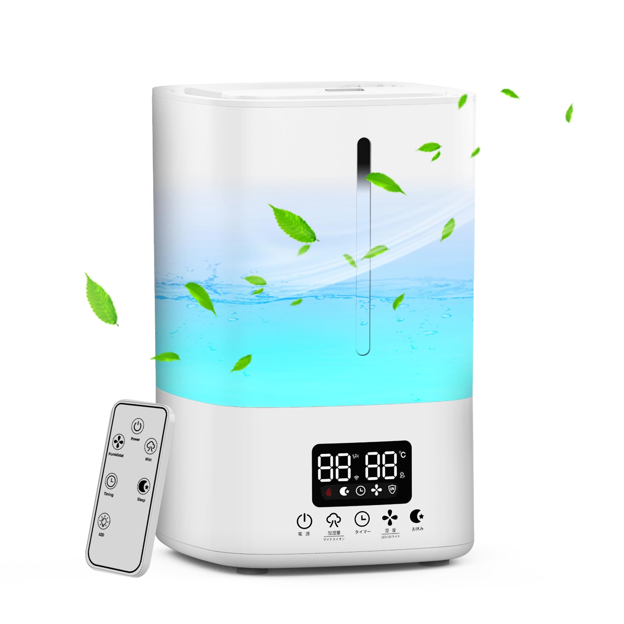 Amazon.co.jp: 加湿器 大容量 5L 加湿器 卓上超音波式 【最新
