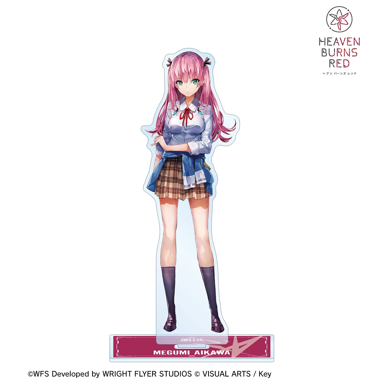 難あり　ヘブンバーンズレッド　ビッグアクリルキャラスタンド　逢川めぐみ ヘブンバーンズレッド 逢川めぐみ Ani-Art BIGアクリルスタンド