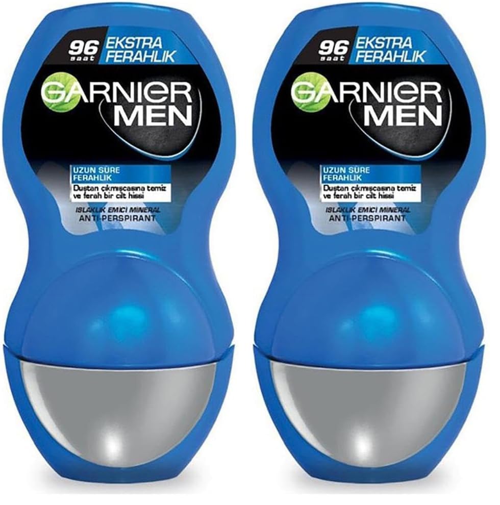 Garnier Men Ekstra Ferahlık Roll-On Deodorant (2 paketi)