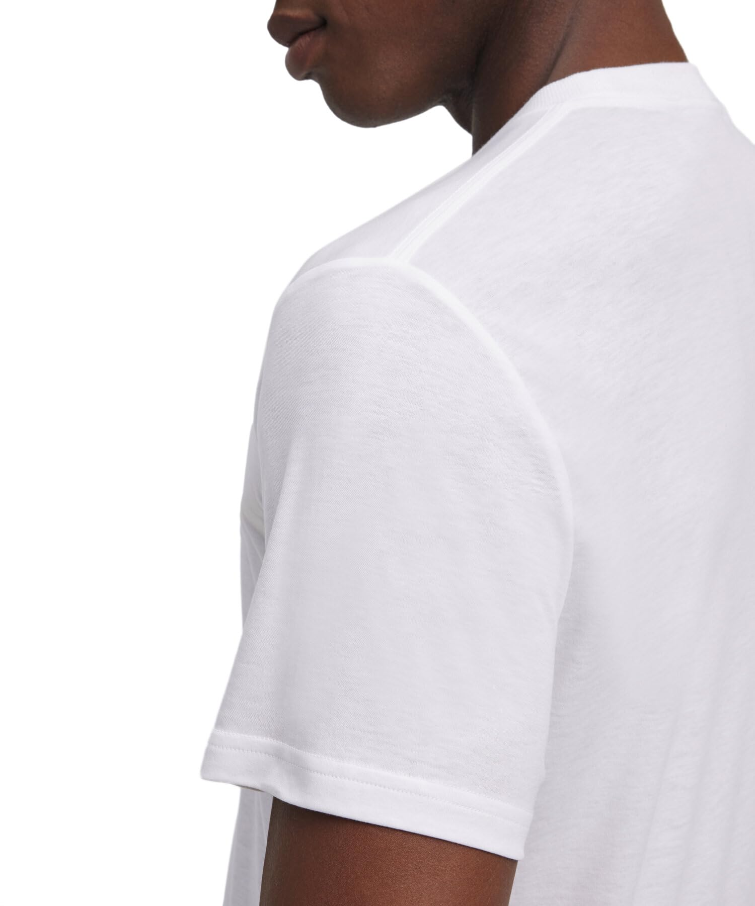 FALKE Basic Soft Lyocell/Cotton T-Shirt M S/S SH Lyocell Algodón Suave Manga Corta Cómoda Ligera Camiseta Hombre (Pack de 1)