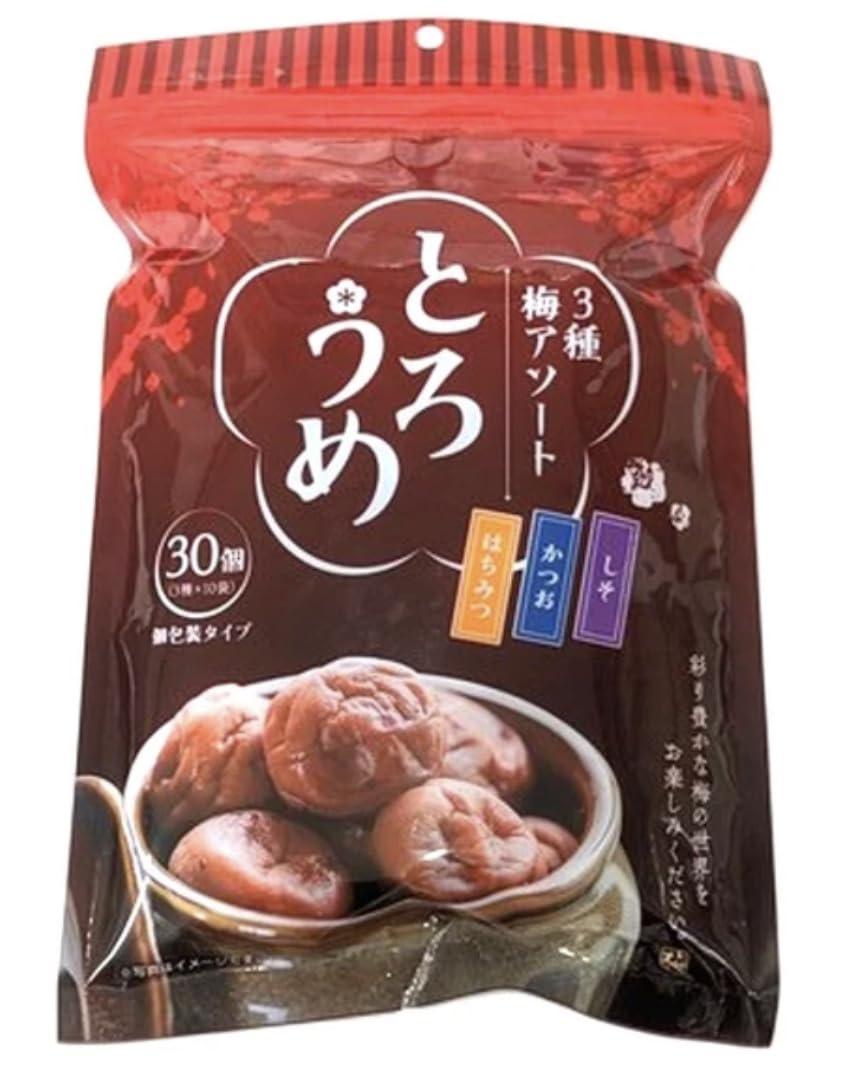 とろうめ 3種梅アソート 30個入 2袋×5セット Amazon | 【とろける贅沢うめ】とろうめ 3種アソート30個 (はちみつ